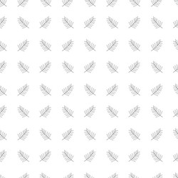 seamless pattern with palm branch leaves2 vector image