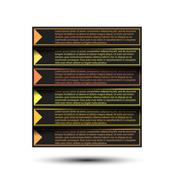 paper progress steps for tutorial vector image