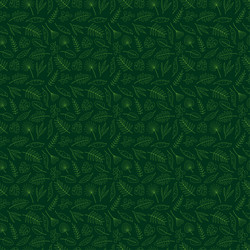 seamless pattern with 13 different palm leaves vector image