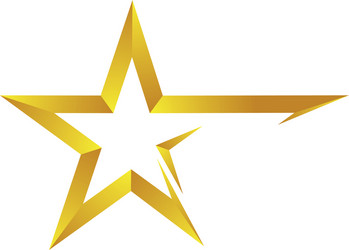 Star shine logo Royalty Free Vector Image - VectorStock