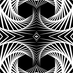 abstract mirrored vortex background pattern vector