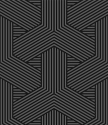 seamless weave geometric pattern - dark vector image