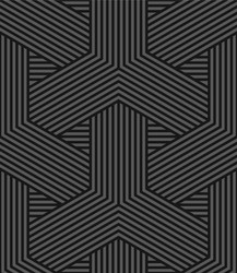 Seamless weave geometric pattern - dark vector