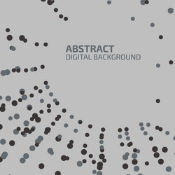 Digital Mesh Network vector image