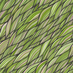 seamless pattern with hand drawn abstract waves vector image