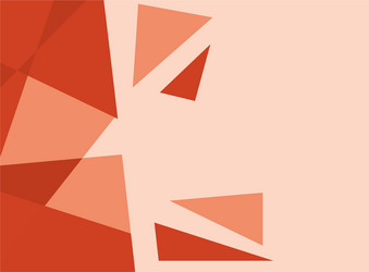 background design with red abstract patterns vector image