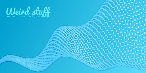 array of paper cut circles with shadows in form vector image