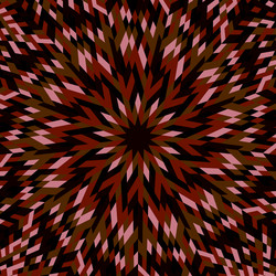 dynamic abstract hypnotic tiled mosaic pattern vector image
