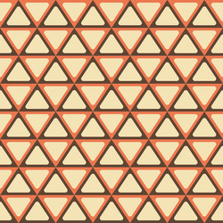 abstract geometric pattern with triangles vector image