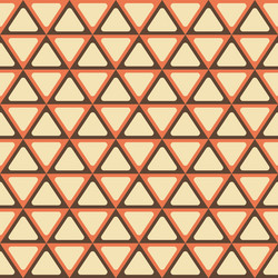 Abstract geometric pattern with triangles vector