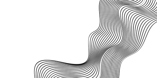abstract smooth waves background copy space vector image