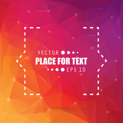 abstract concept empty speech square quote vector image