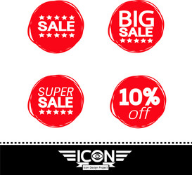 sale icon vector