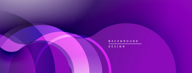 abstract purple waves create dynamic backdrop vector image