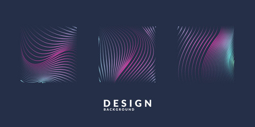 abstract background with a colored dynamic vector image