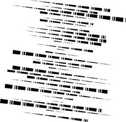 dashed irregular lines segment horizontal stripes vector image