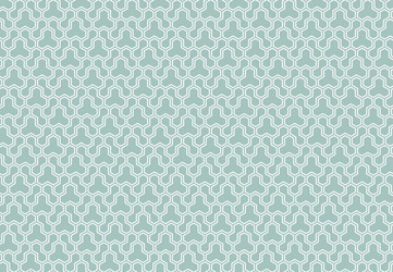 seamless abstract pattern with hexagonal vector image
