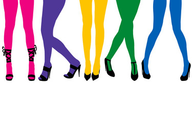Silhouettes of Seductive Women Vector Images (over 540)