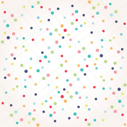Network Connection Pattern Background vector image