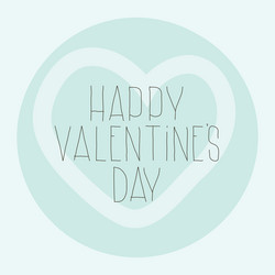 simple decorative pattern happy valentines day vector