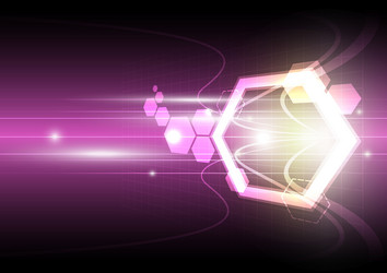 Dynamic Abstract Technology Background vector image