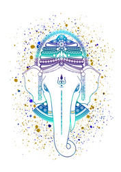 ganesha god Vector Image