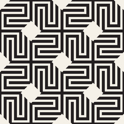 Abstract geometric pattern with stripes lines vector