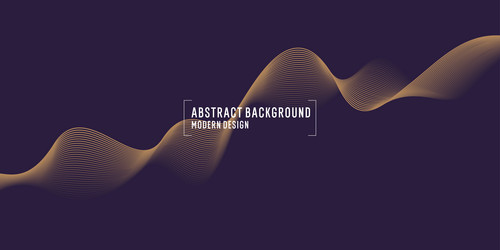 beautiful background with flowing lines abstract vector image