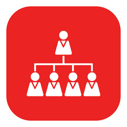 hierarchy and app icon vector image