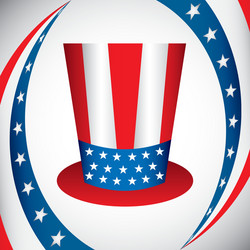 USA Independence Day Ring Royalty Free Vector Image