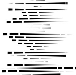 dashed irregular lines segment horizontal stripes vector image