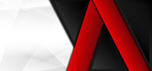 Corporate Red Black Grey Background vector image