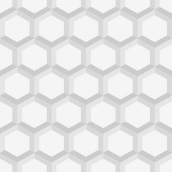 seamless geometric abstract patterns from hexagons vector image