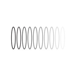 minimal abstract shape isolated geometric object vector image