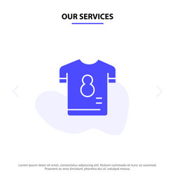 our services football kit player shirt soccer vector