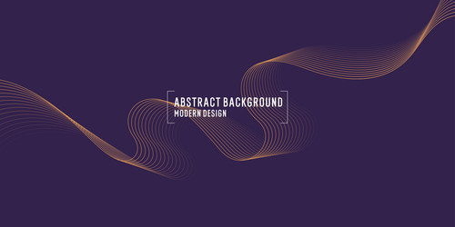 beautiful background with flowing lines abstract vector image