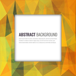 polygonal background with abstract multicolored vector image