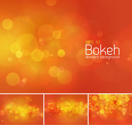 Bokeh and blur abstract background vector