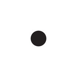 minimal abstract shape isolated geometric object vector image