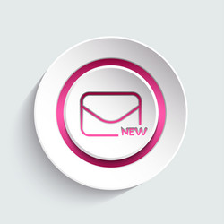 message icon design element for your website app vector image