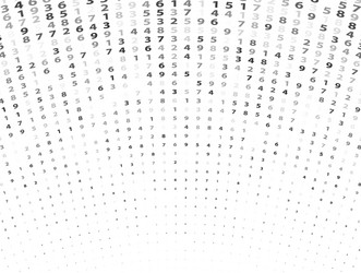 Data Stream Matrix vector image