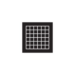 minimal abstract shape isolated geometric object vector image