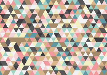 scandi style low poly abstract background design vector image