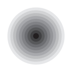 minimal abstract shape isolated geometric object vector image