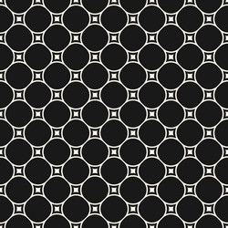 seamless pattern circular lattice mesh vector