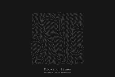abstract line matrix pattern noise flow dynamic vector image