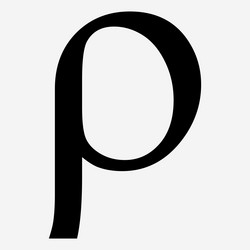 Greek alphabet symbol zeta Royalty Free Vector Image