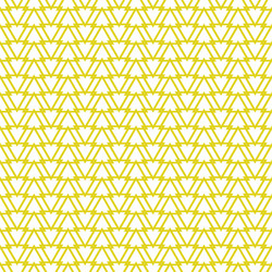 Tile pattern with yellow triangles background vector