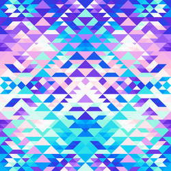 Triangular Aztec Pattern vector image