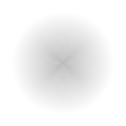 minimal abstract shape isolated geometric object vector image